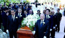 赌王葬礼花絮