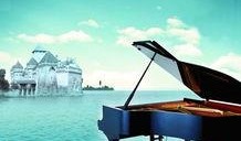 海边钢琴图片,海边钢琴的浪漫瞬间